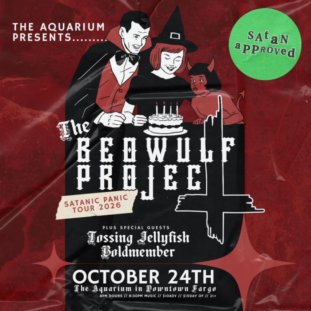 Satanic Panic Tour featuring The Beowulf Project with Tossing Jellyfish & Boldmember
